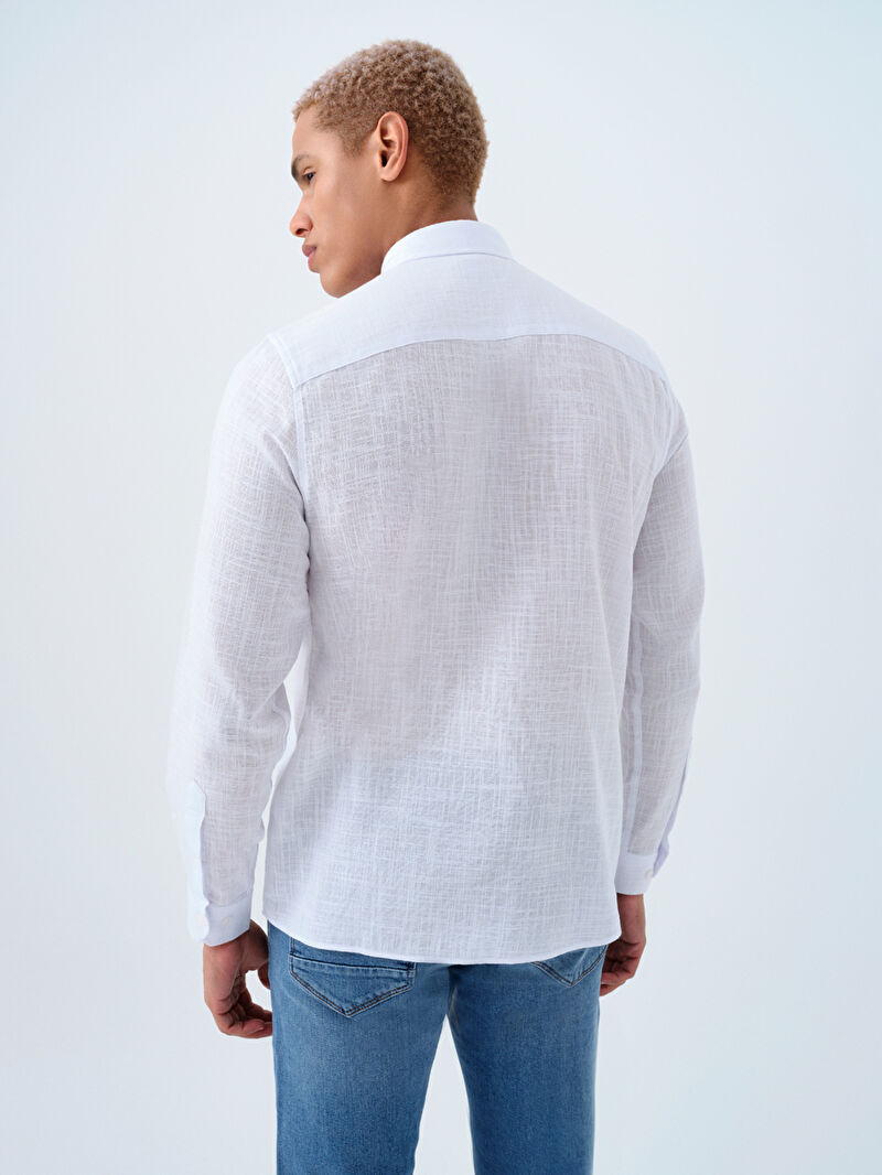 Regular Fit Erkek Gömlek U.kol