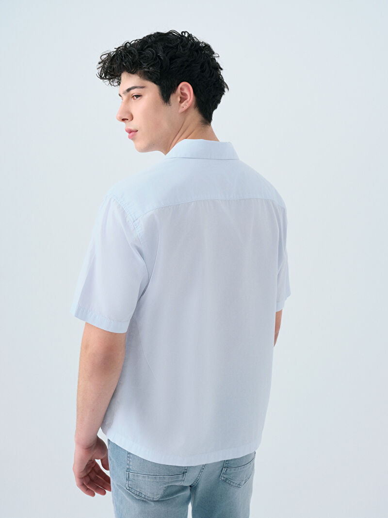 Relax Fit Erkek Gömlek K.kol