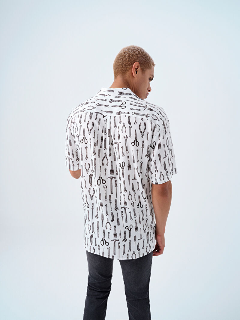 Relax Fit Erkek Gömlek K.kol