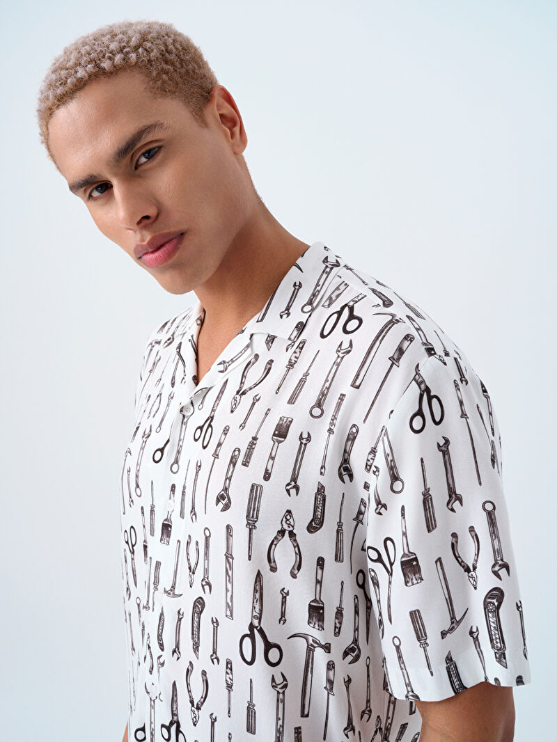 Relax Fit Erkek Gömlek K.kol