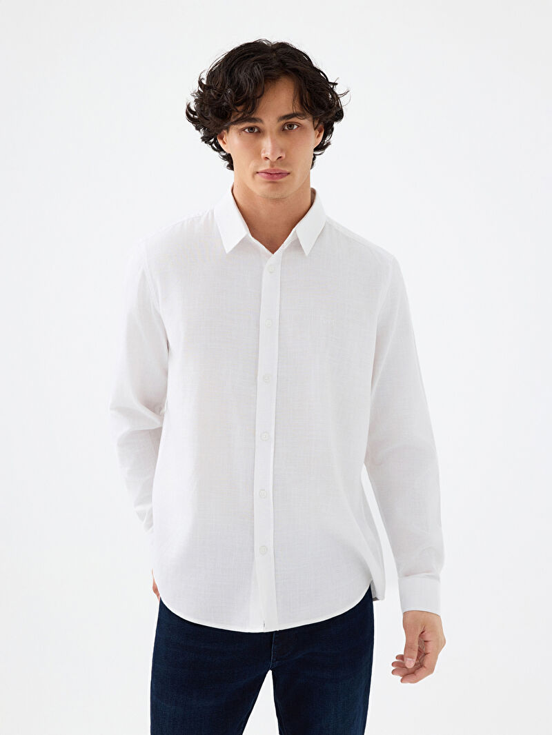 Regular Fit Erkek Gömlek U.kol