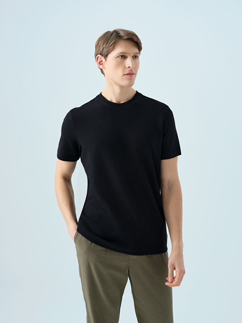 Regular Fit Erkek Tshirt K.kol