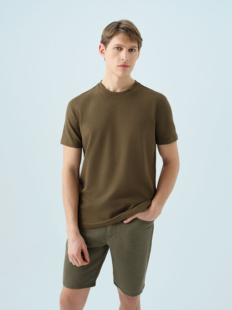 Regular Fit Erkek Tshirt K.kol