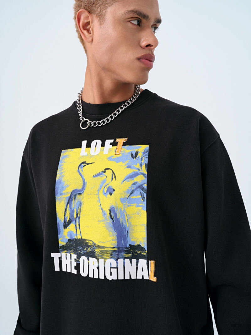 Oversize Erkek Sweatshirt