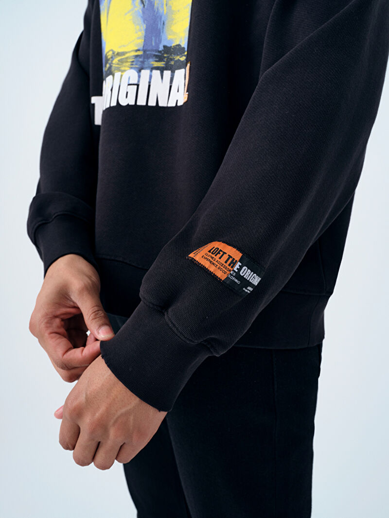 Oversize Erkek Sweatshirt
