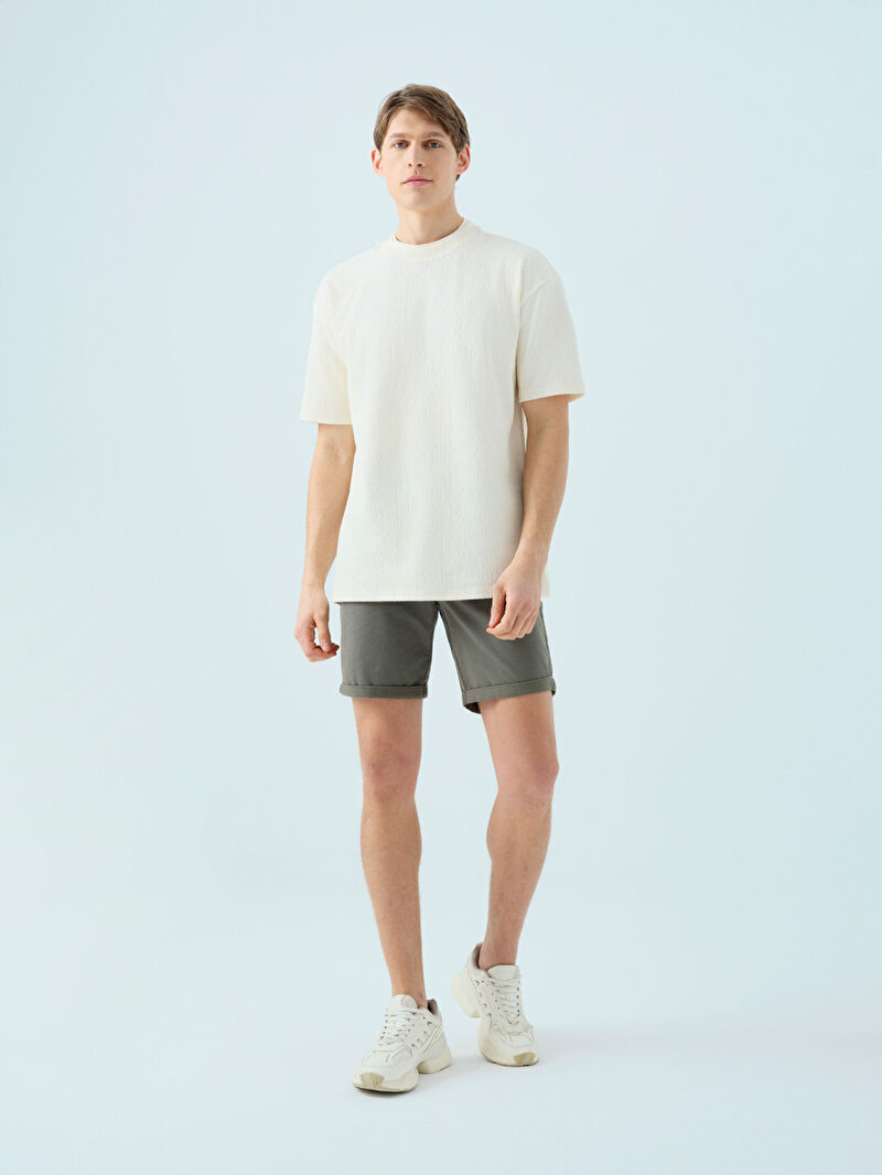 Oversize Fit Erkek Tshirt K.kol