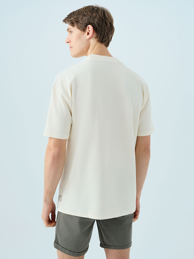 Oversize Fit Erkek Tshirt K.kol