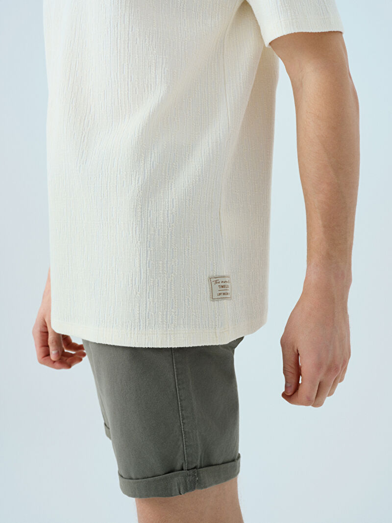 Oversize Fit Erkek Tshirt K.kol