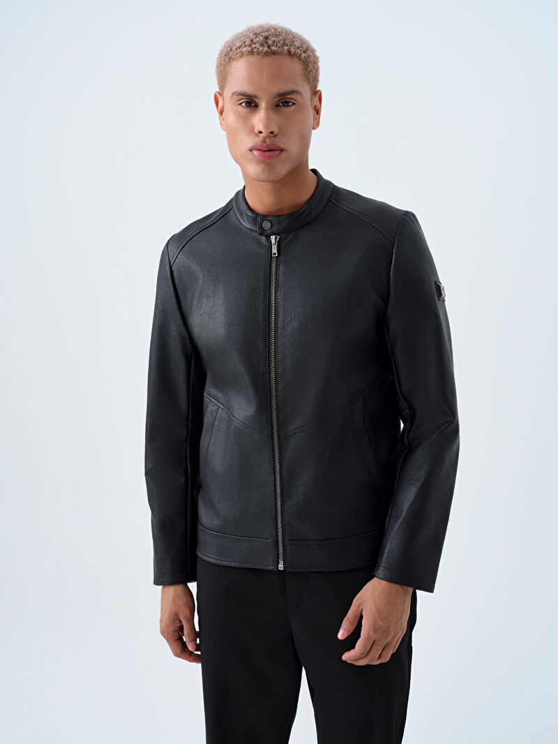 Regular Fit Erkek Mont Pu