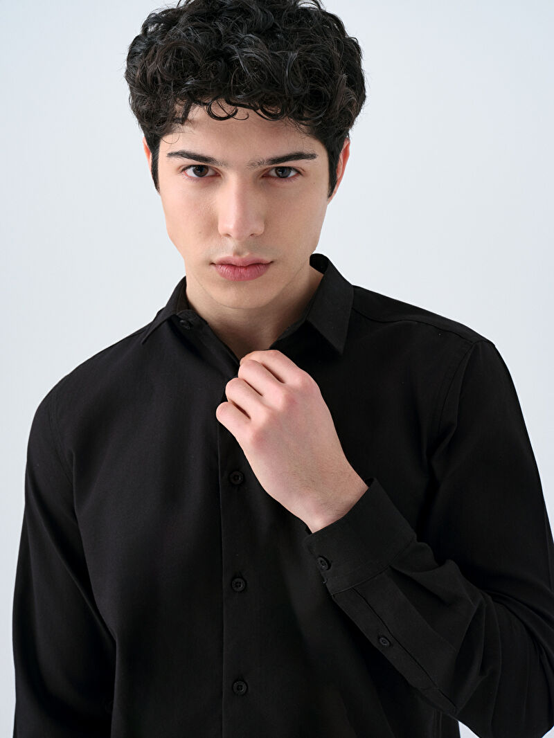 Regular Fit Erkek Gömlek U.kol