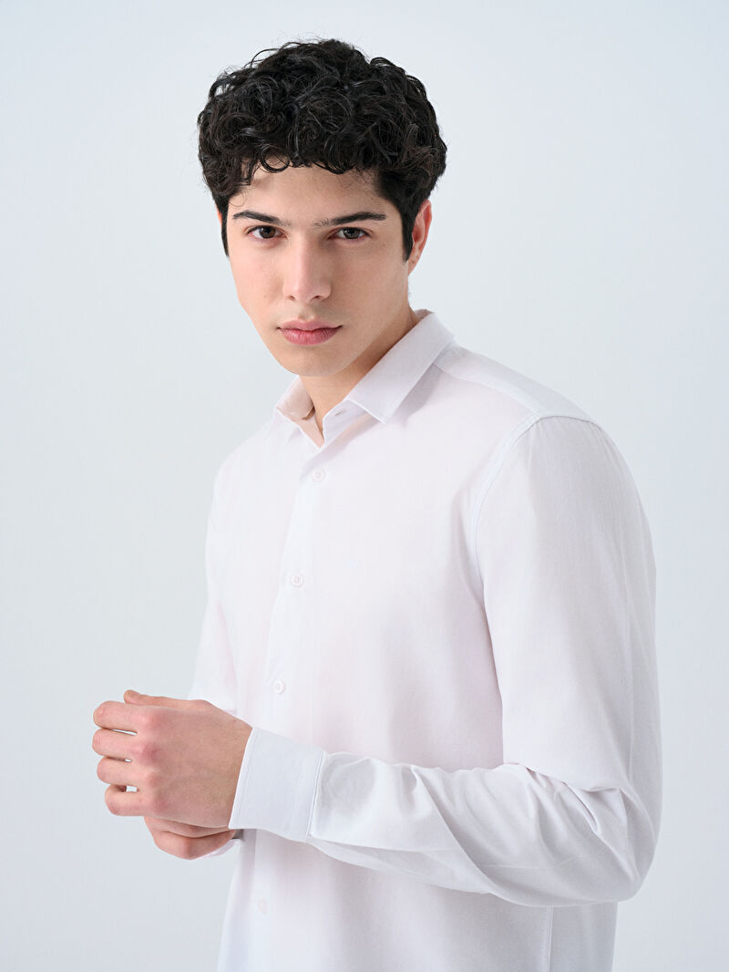 Regular Fit Erkek Gömlek U.kol