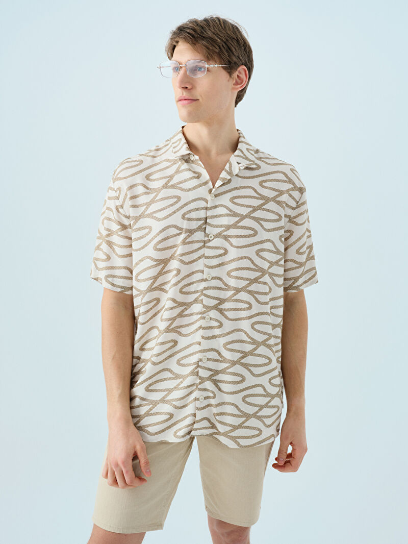 Relax Fit Erkek Gömlek K.kol