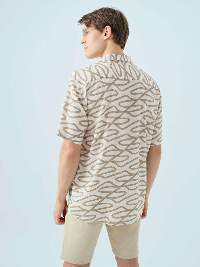 Relax Fit Erkek Gömlek K.kol