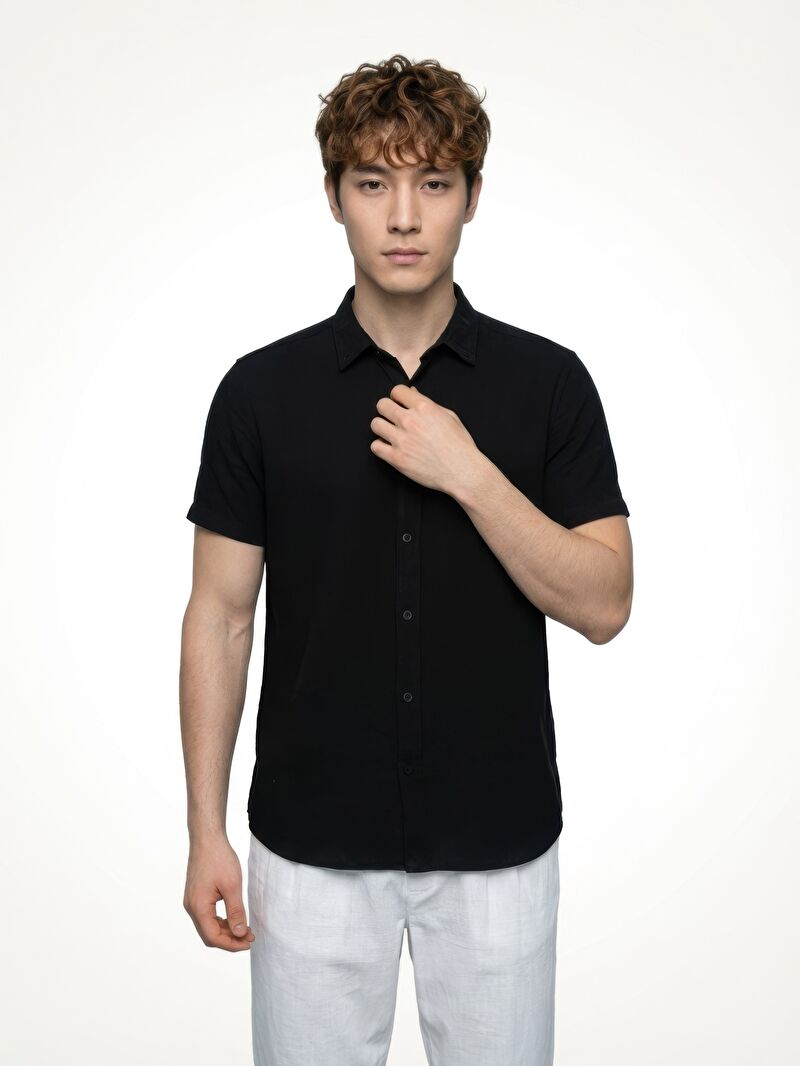 Regular Fit Erkek Gömlek K.kol