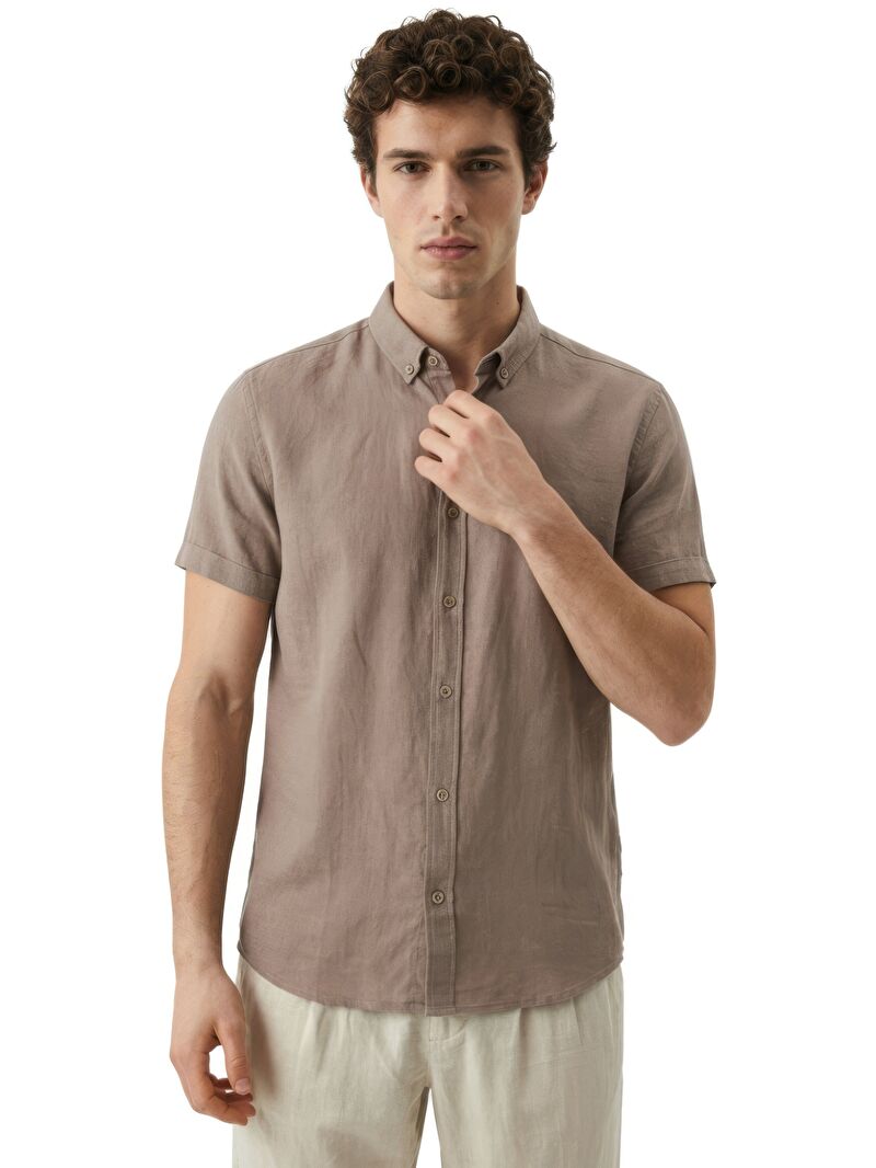 Regular Fit Erkek Gömlek K.kol