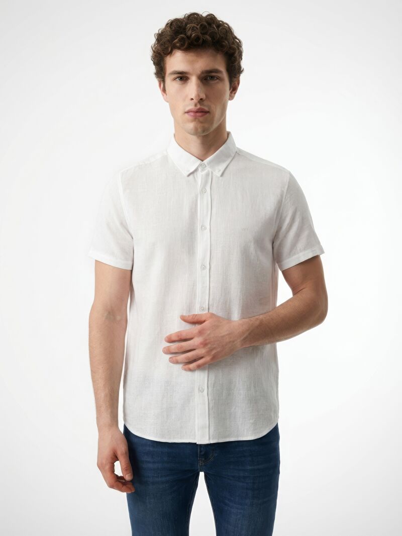 Regular Fit Erkek Gömlek K.kol