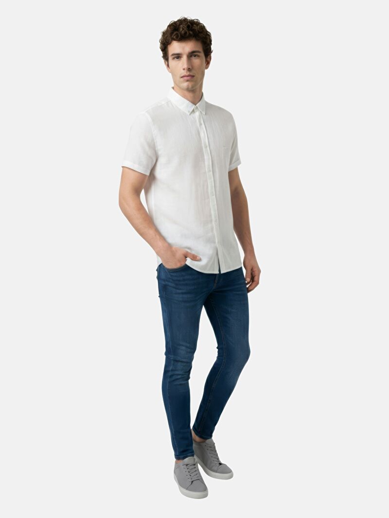 Regular Fit Erkek Gömlek K.kol