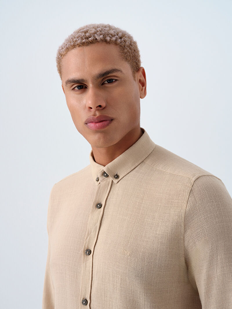 Regular Fit Erkek Gömlek U.kol