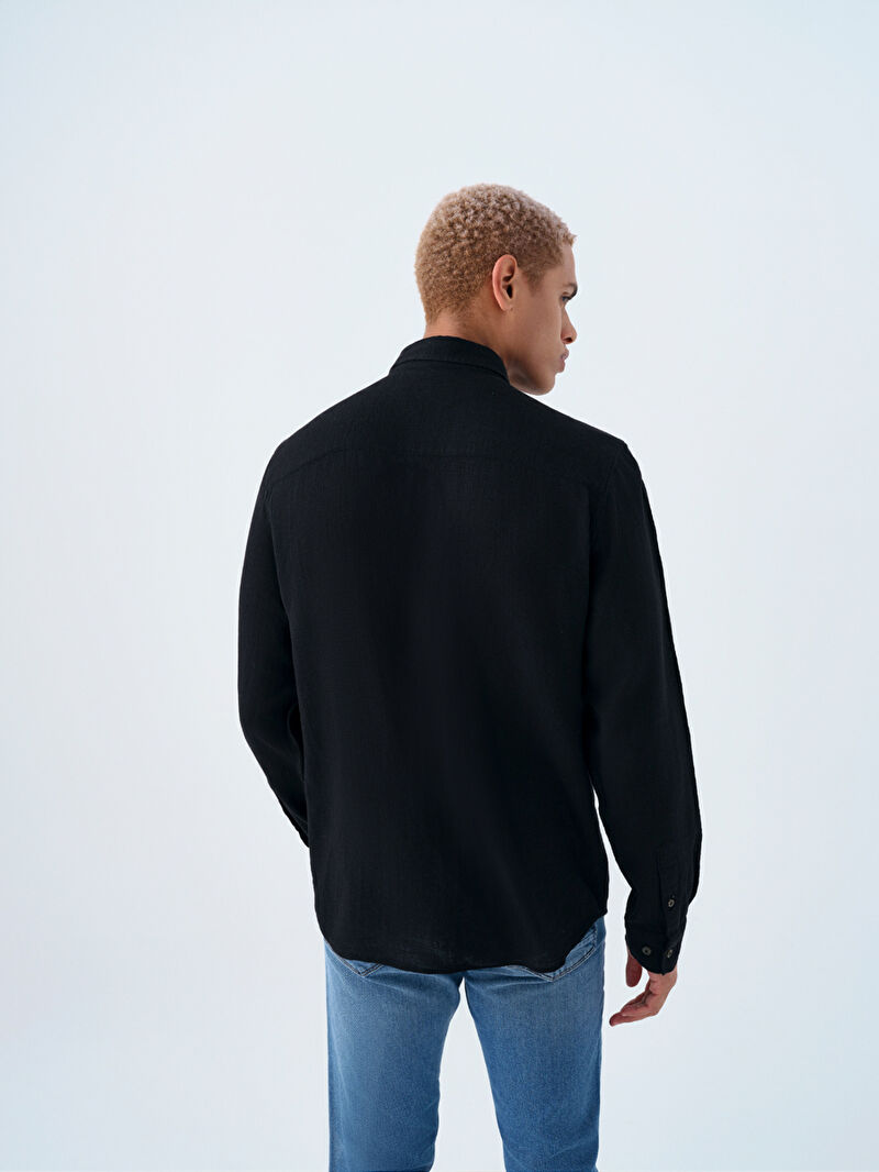 Regular Fit Erkek Gömlek U.kol