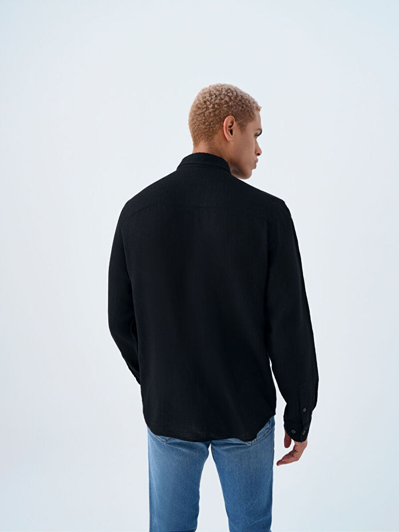 Regular Fit Erkek Gömlek U.kol