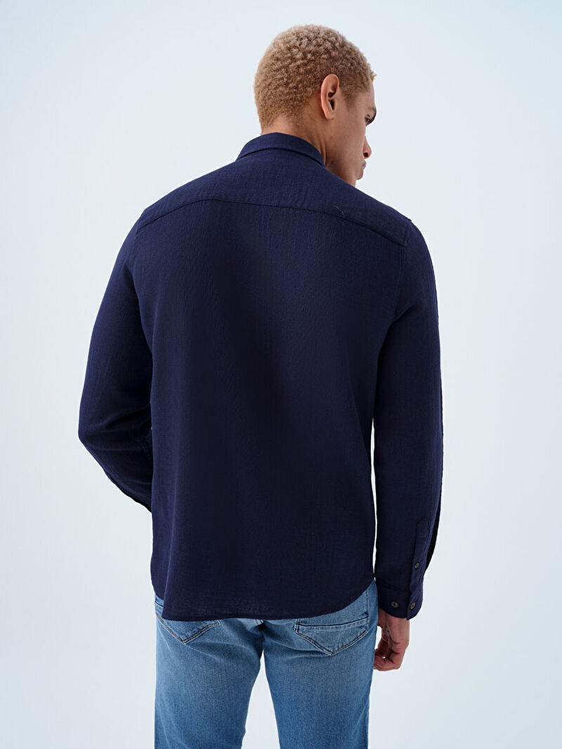 Regular Fit Erkek Gömlek U.kol