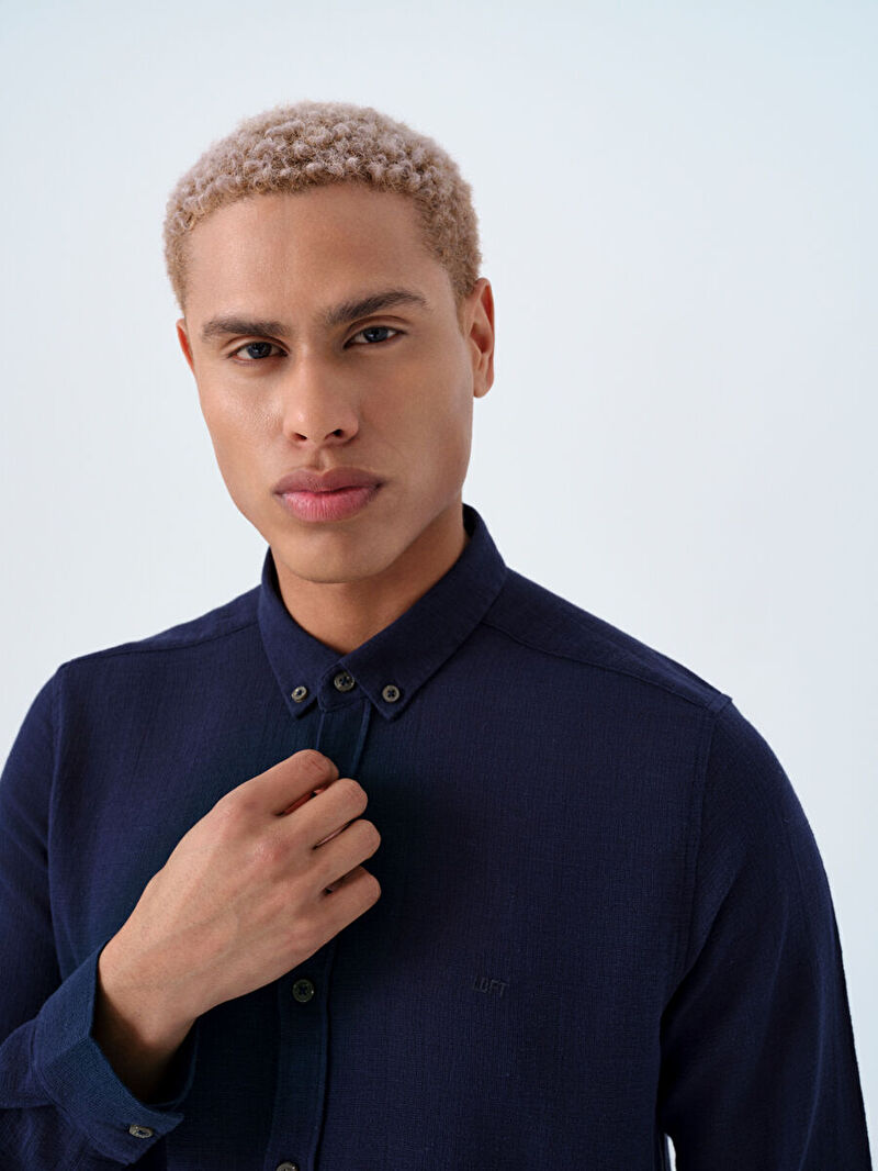 Regular Fit Erkek Gömlek U.kol