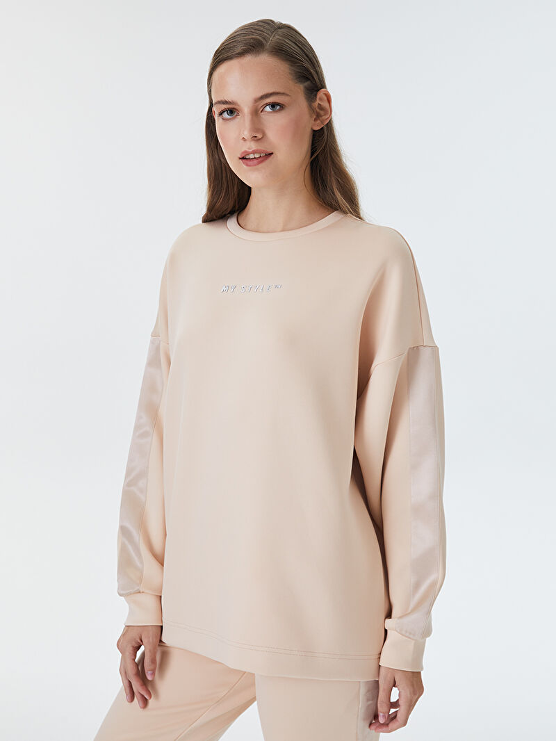 Loose Fit Kadın Sweatshirt