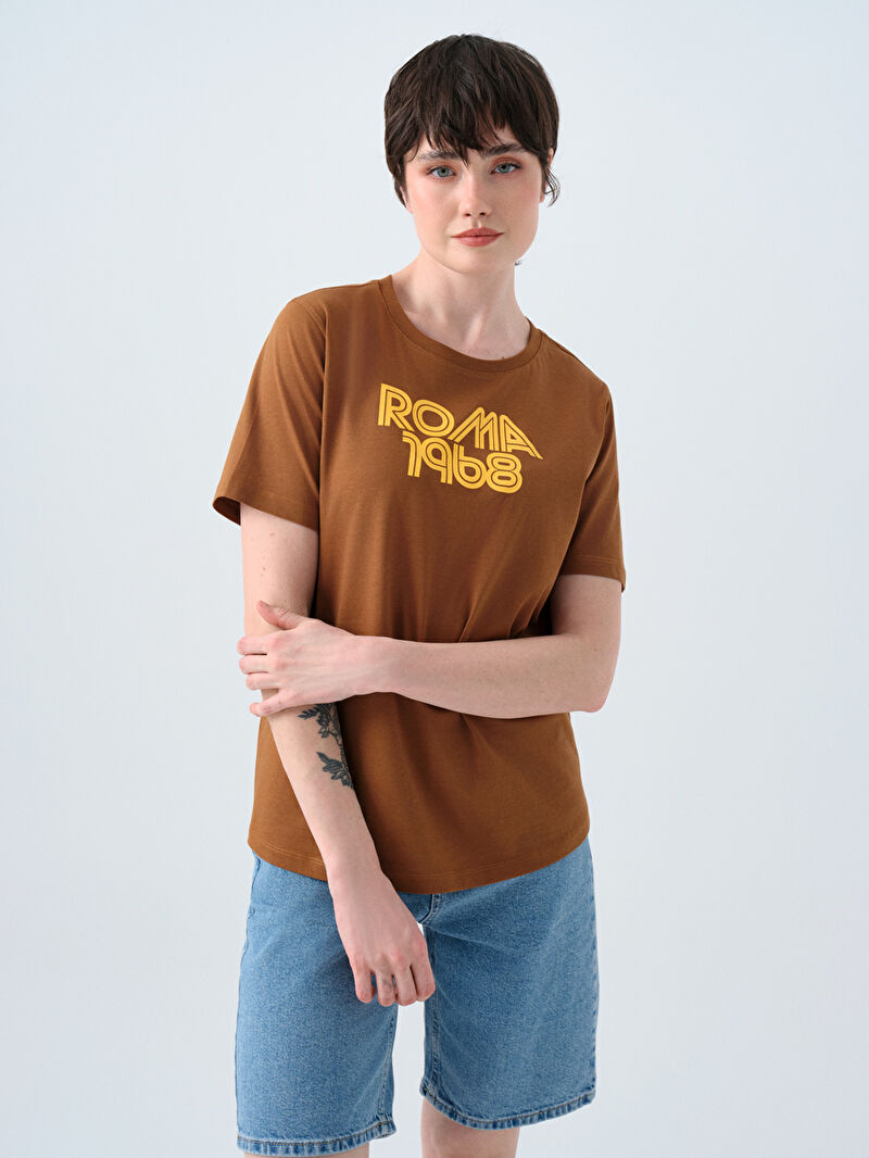 Regular Fit Kadın Tshirt K.kol