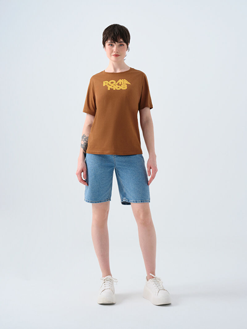 Regular Fit Kadın Tshirt K.kol