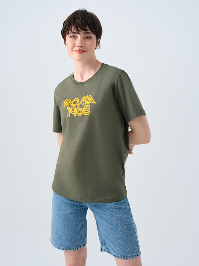 Regular Fit Kadın Tshirt K.kol
