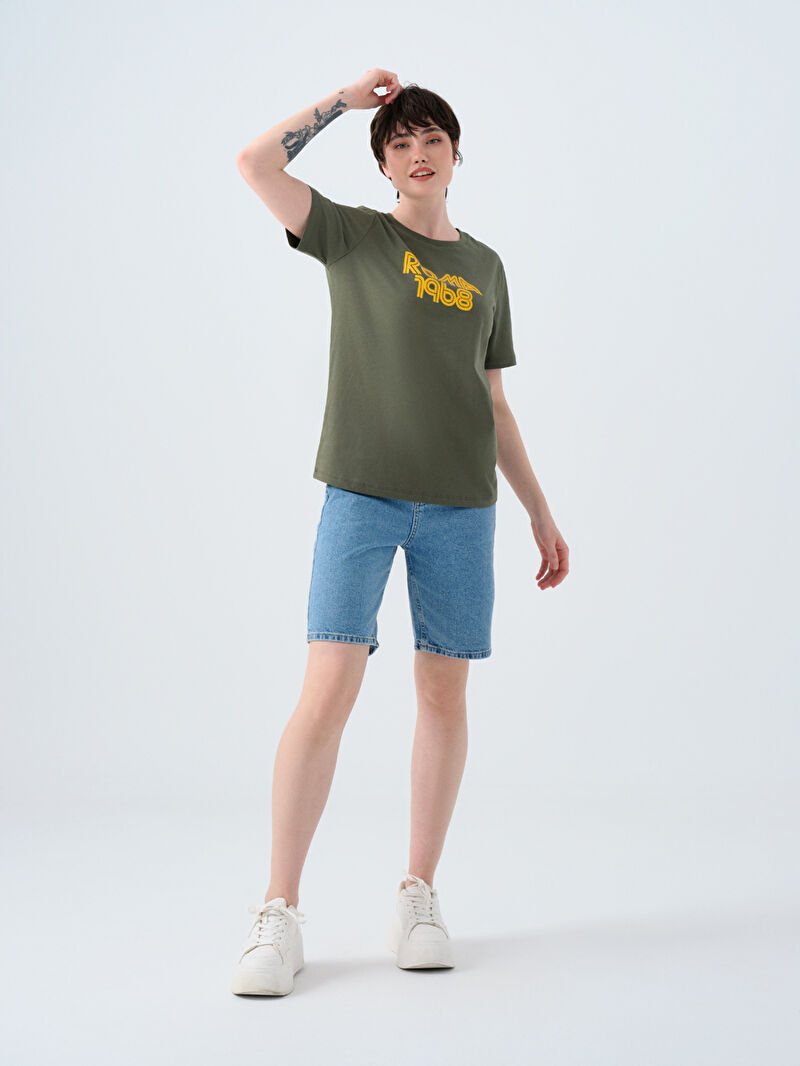 Regular Fit Kadın Tshirt K.kol