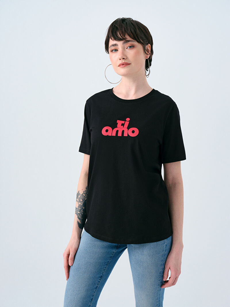 Regular Fit Kadın Tshirt K.kol