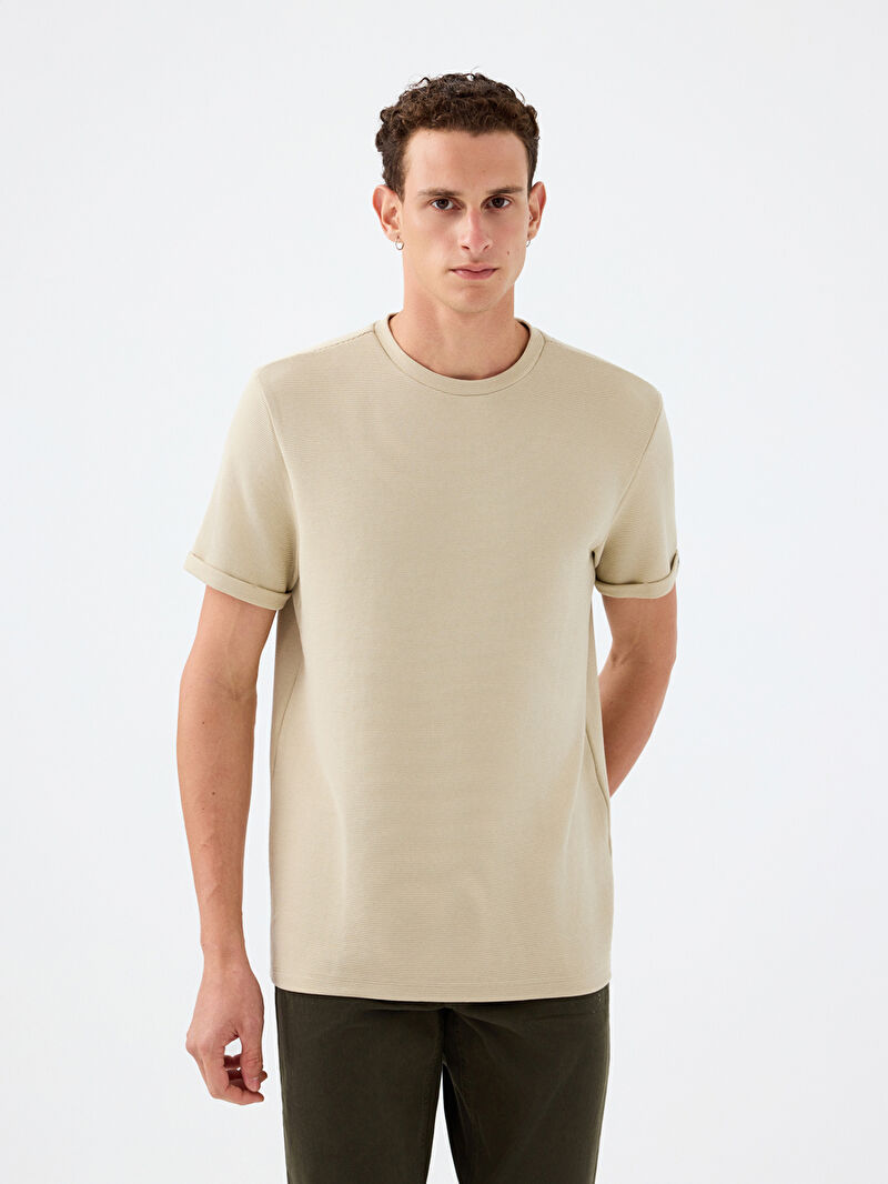 Regular Fit Erkek Tshirt K.kol