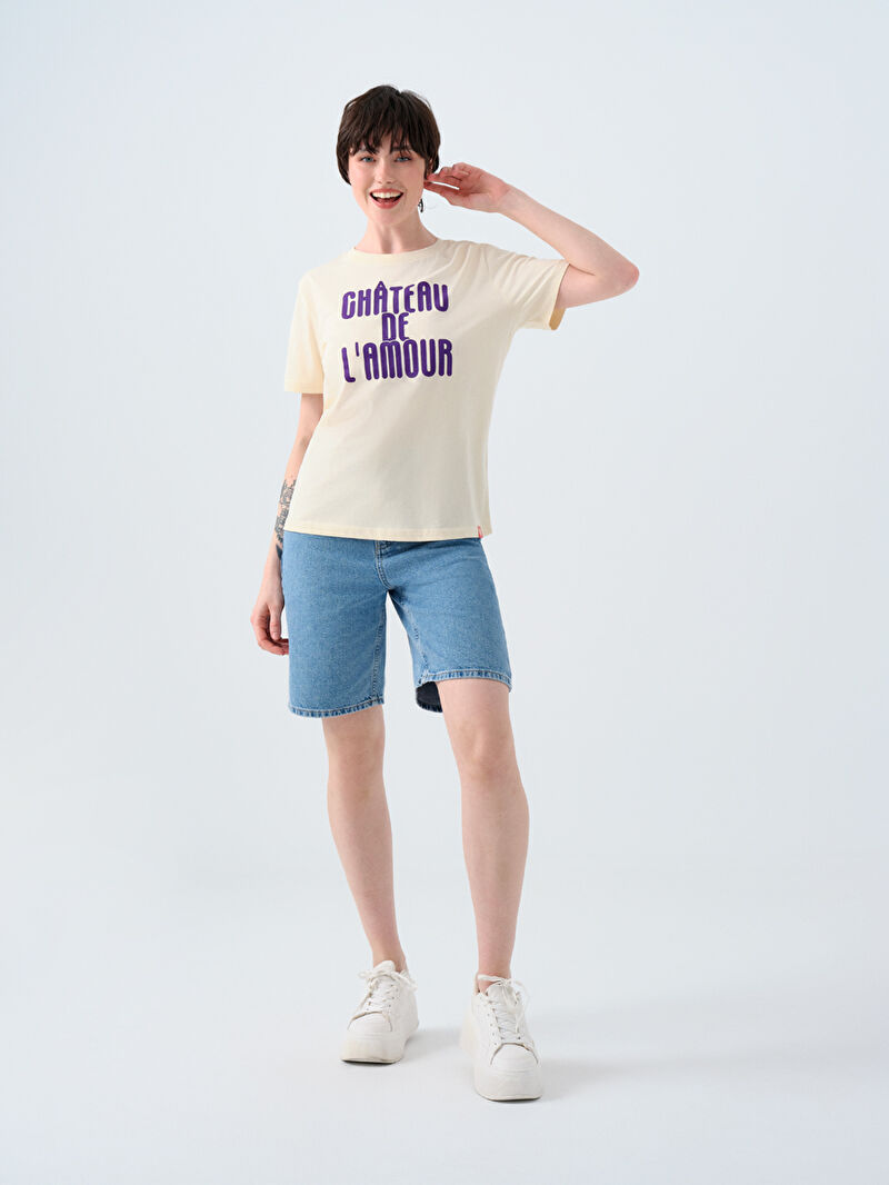 Regular Fit Kadın Tshirt K.kol