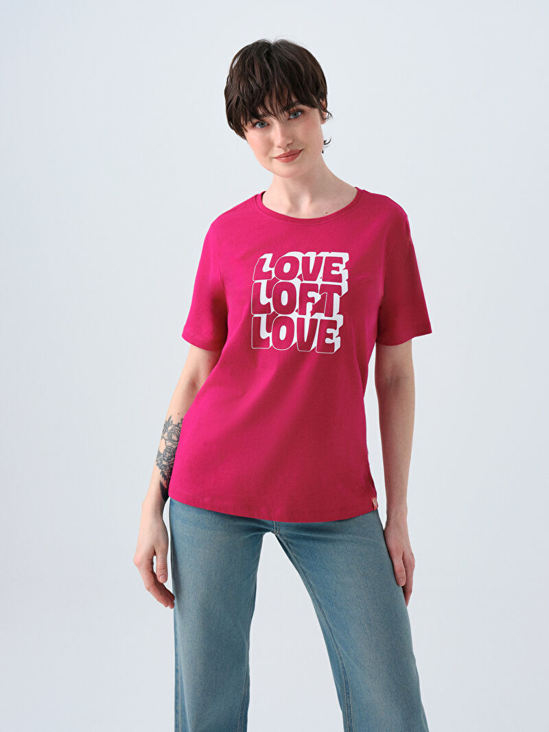 Regular Fit Kadın Tshirt K.kol