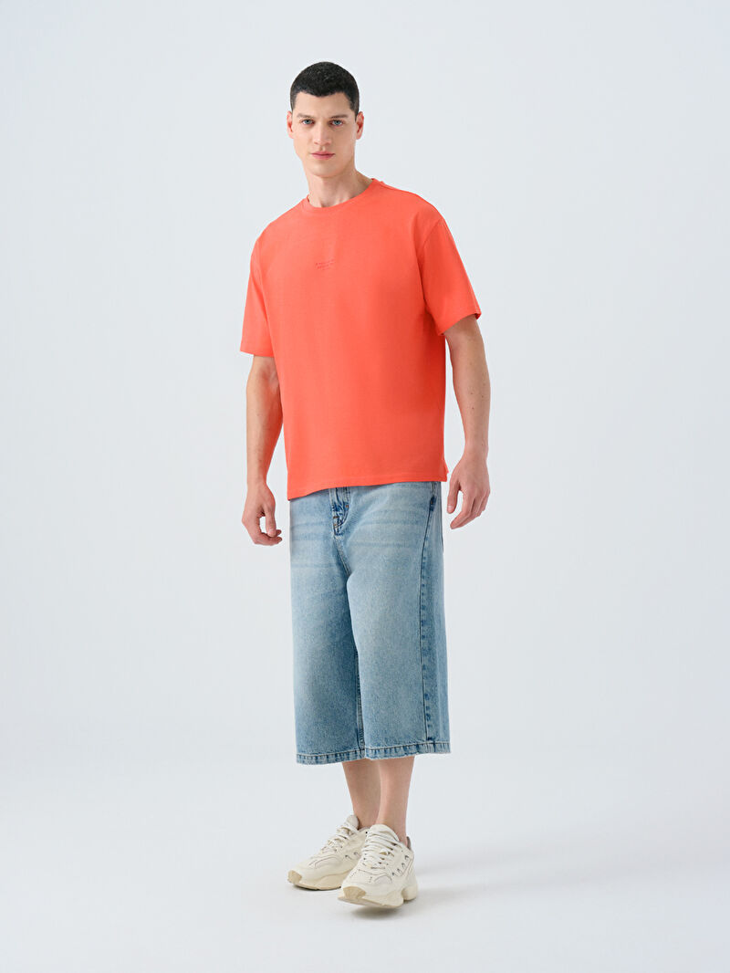 Loose Fit Erkek Tshirt K.kol