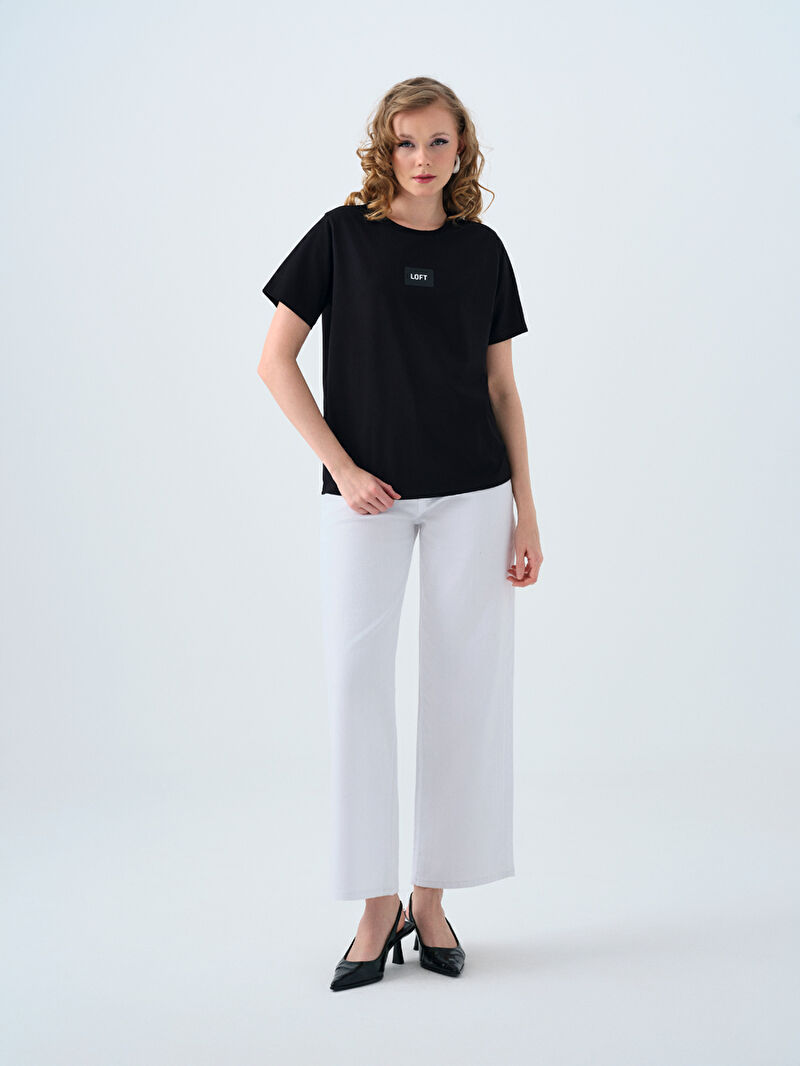 Regular Fit Kadın Tshirt U.kol