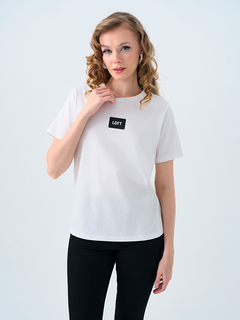 Regular Fit Kadın Tshirt U.kol