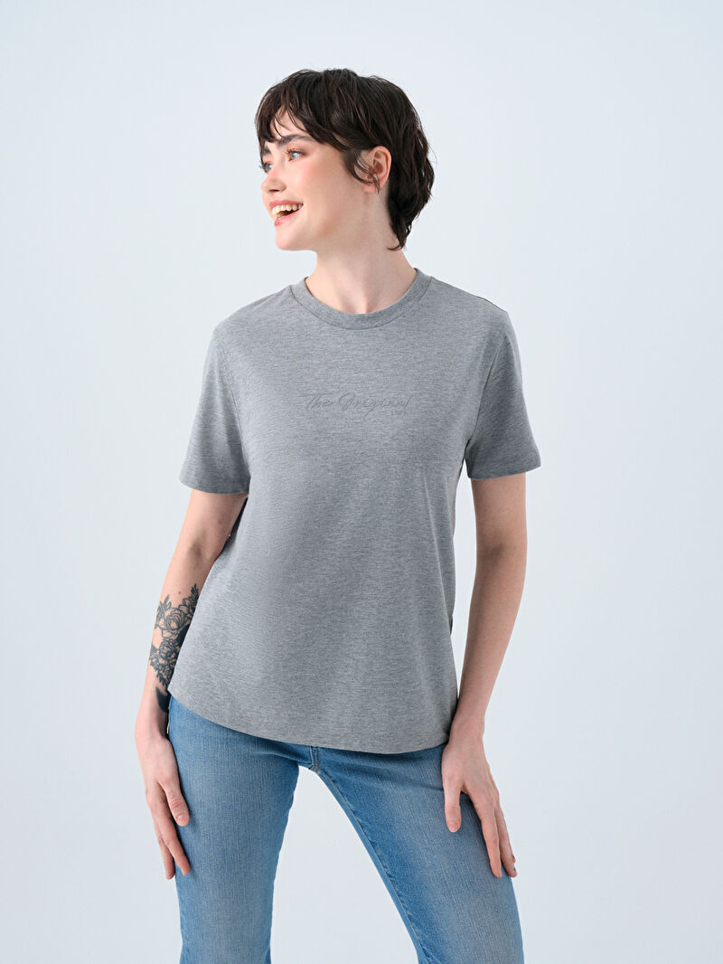 Regular Fit Kadın Tshirt K.kol