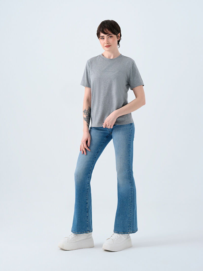 Regular Fit Kadın Tshirt K.kol