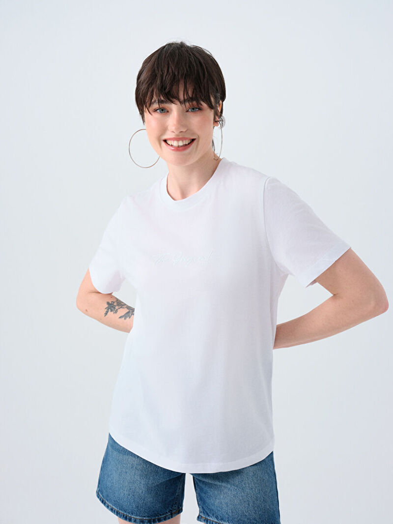 Regular Fit Kadın Tshirt K.kol