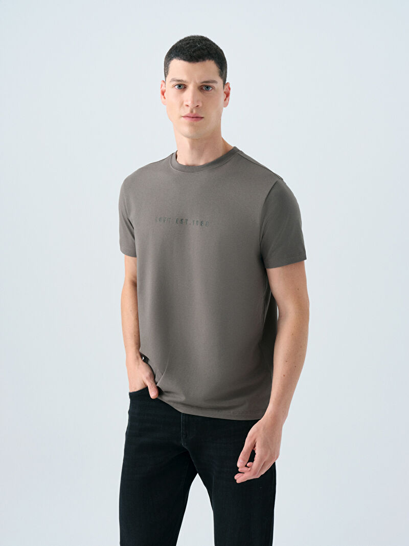 Regular Fit Erkek Tshirt K.kol