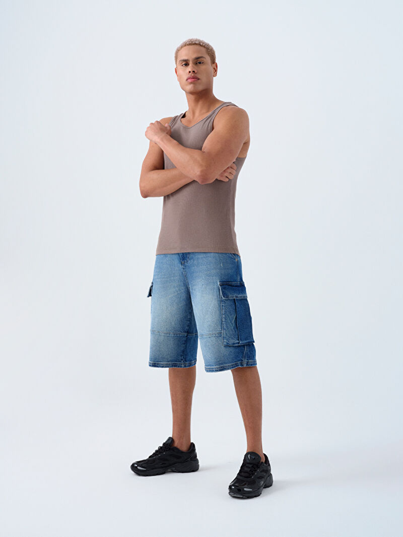 Baggy Fit Erkek Şort