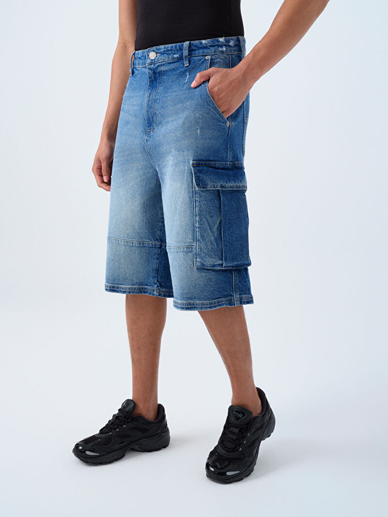 Baggy Fit Erkek Şort