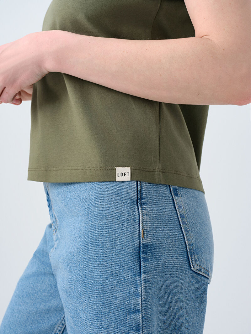 Loose Fit Kadın Tshirt K.kol