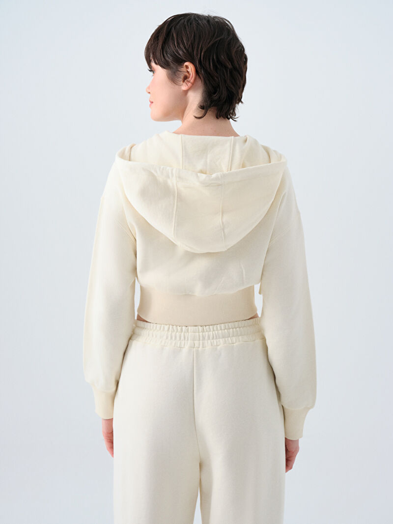 Crop Kadın Sweatshirt