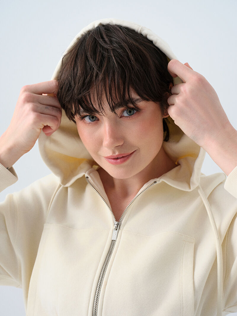 Crop Kadın Sweatshirt