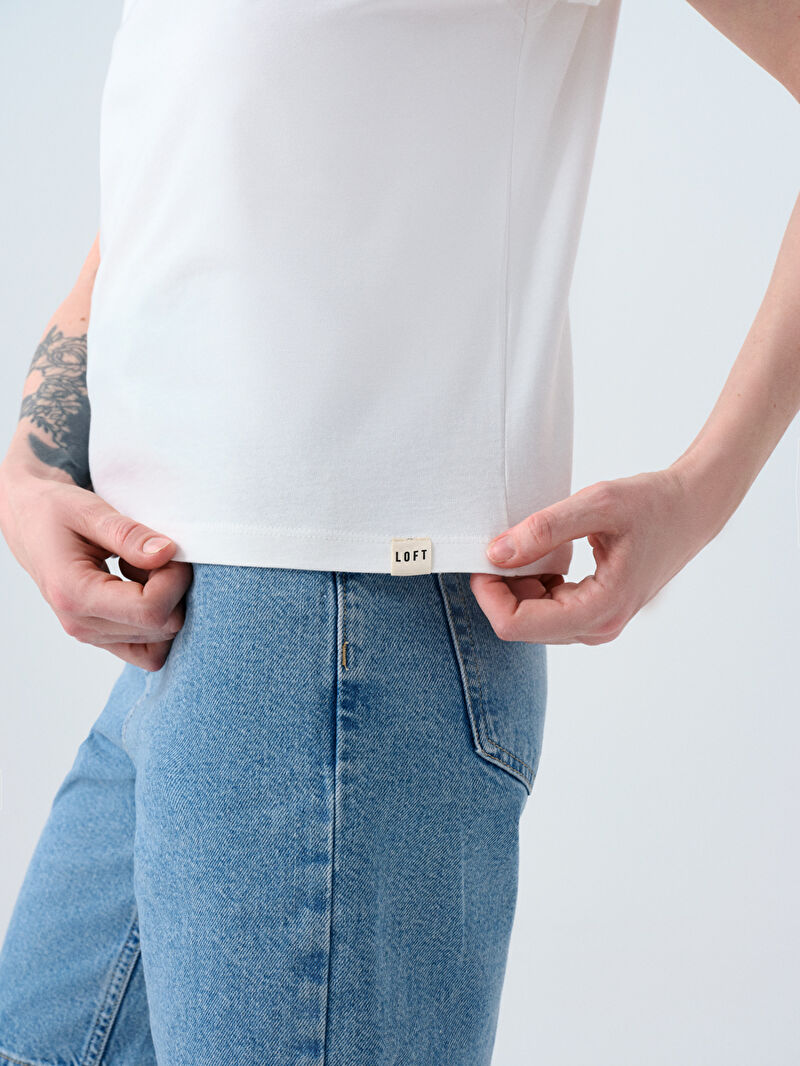 Loose Fit Kadın Tshirt K.kol