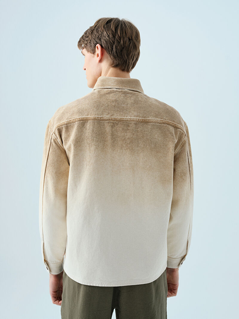 Oversize Erkek Gömlek U.kol