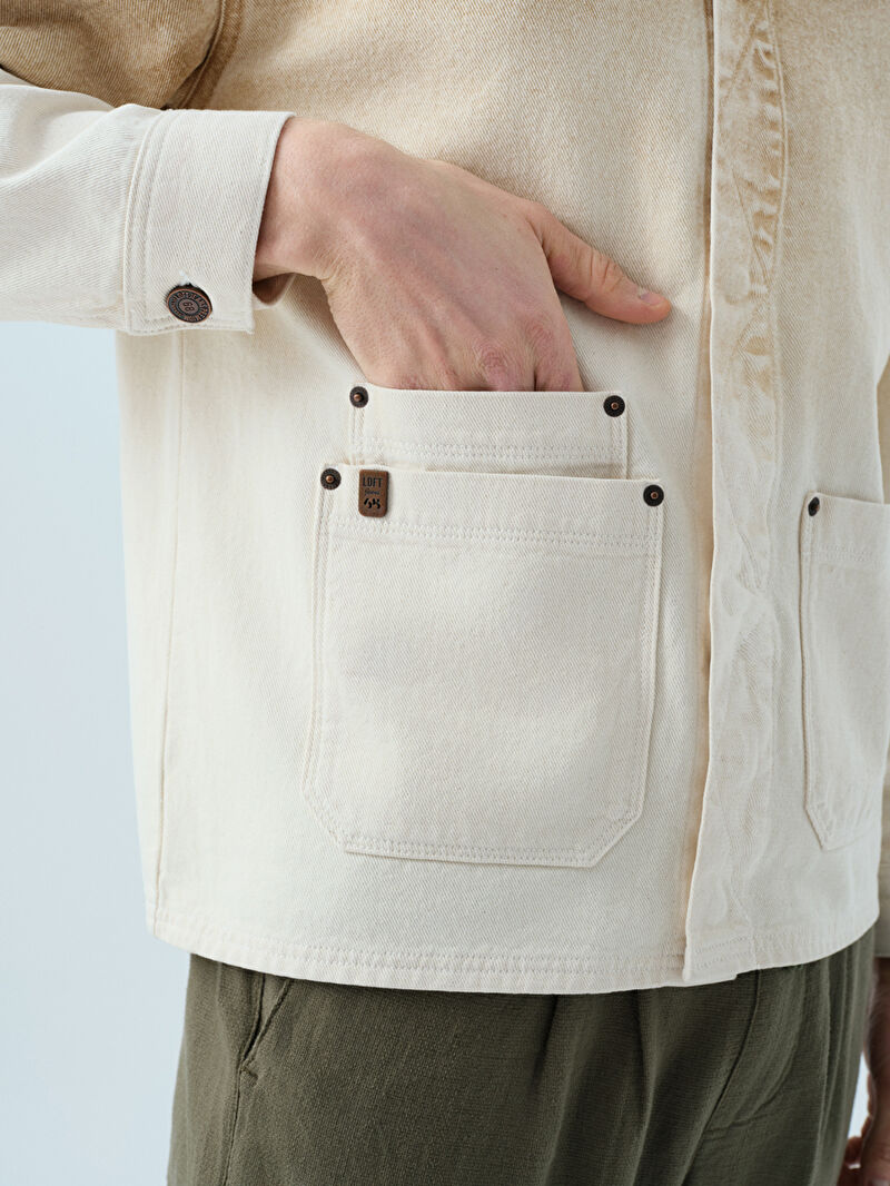 Oversize Erkek Gömlek U.kol